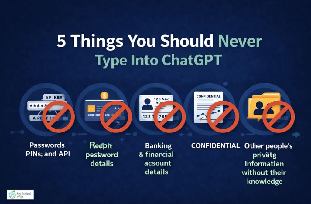 5 Things You Should Never Type Into ChatGPT