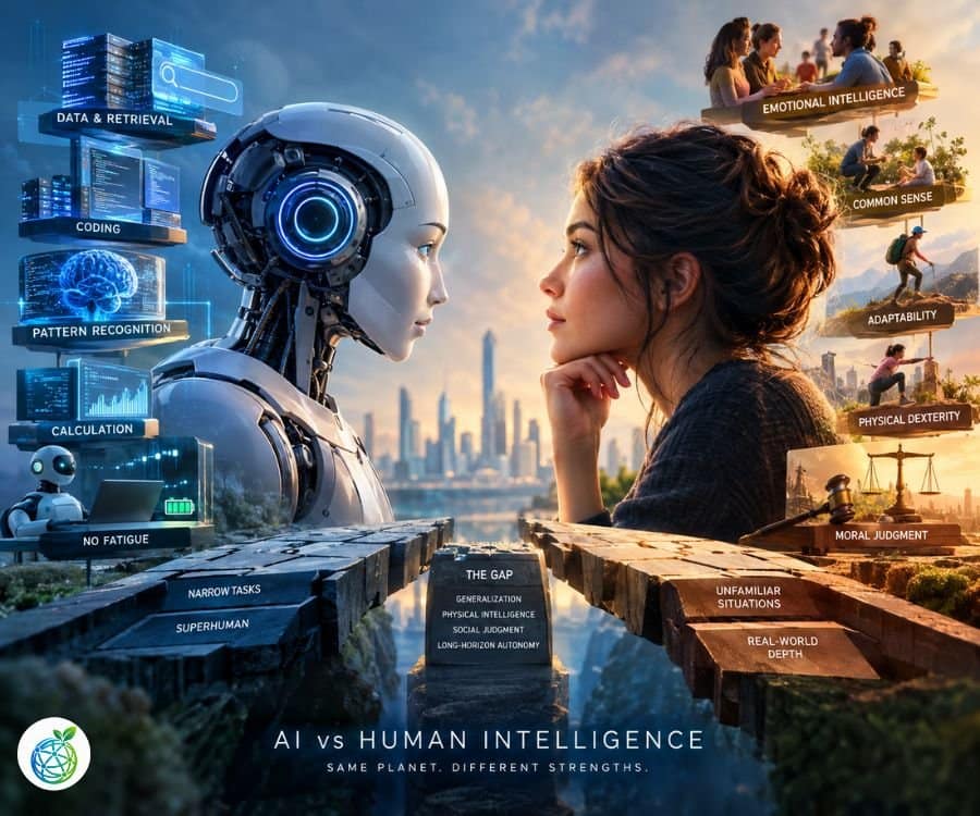 How Close Is AI to Human Intelligence